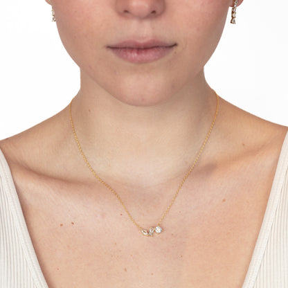 Collar tres piedras