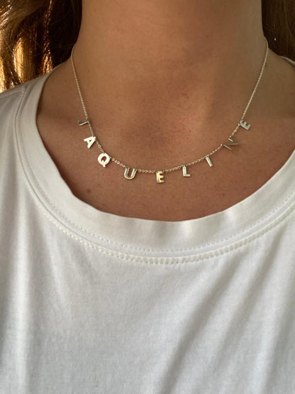 Collar personalizado en Plata