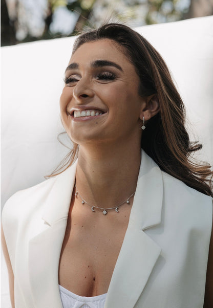 Collar de estrellas y lunas